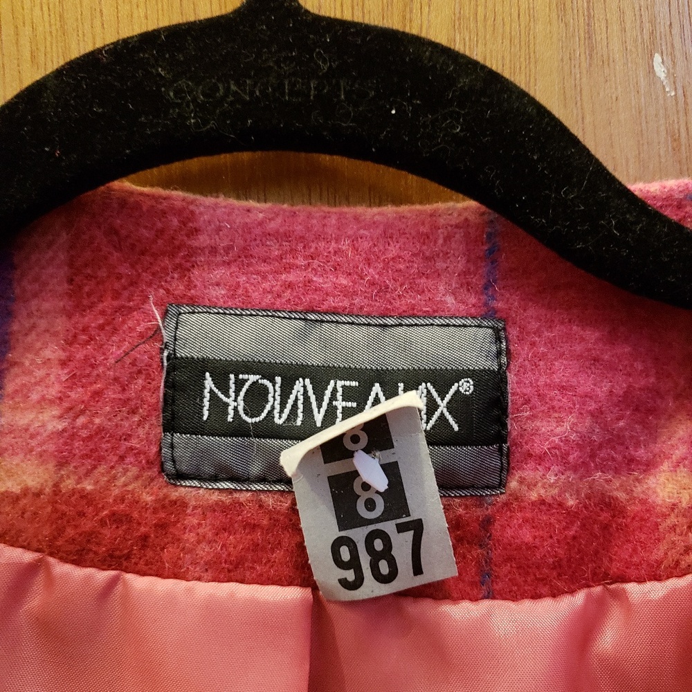 Plaid wool blazer - Picture 3 of 3